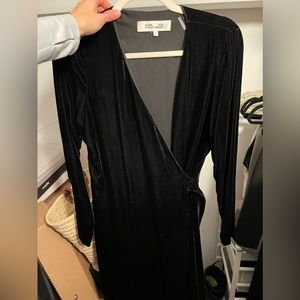 DVF velvet dress